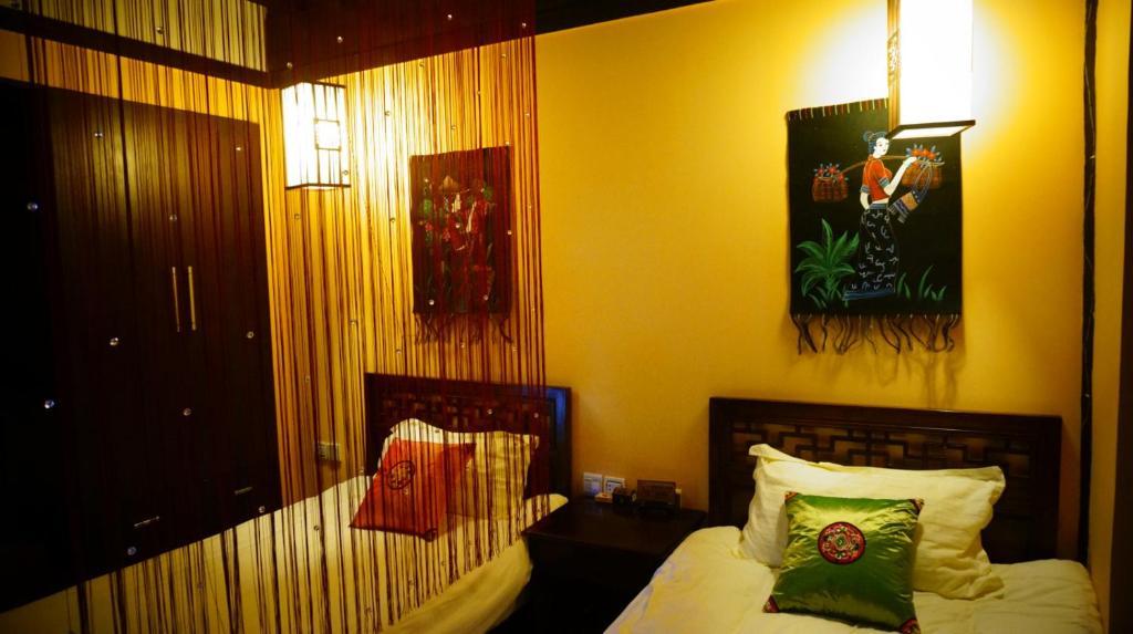 Lijiang Wangjia Courtyard Inn Oda fotoğraf